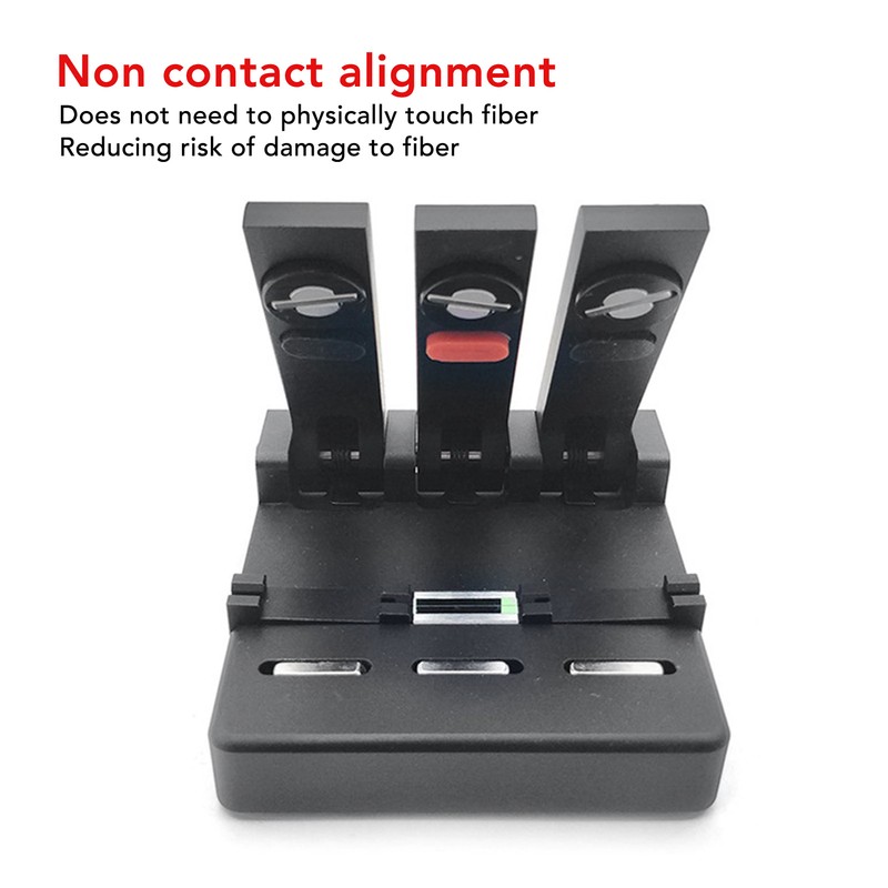 Optical Fiber V Groove Aligner Optic Coupler Butt Connector Bare