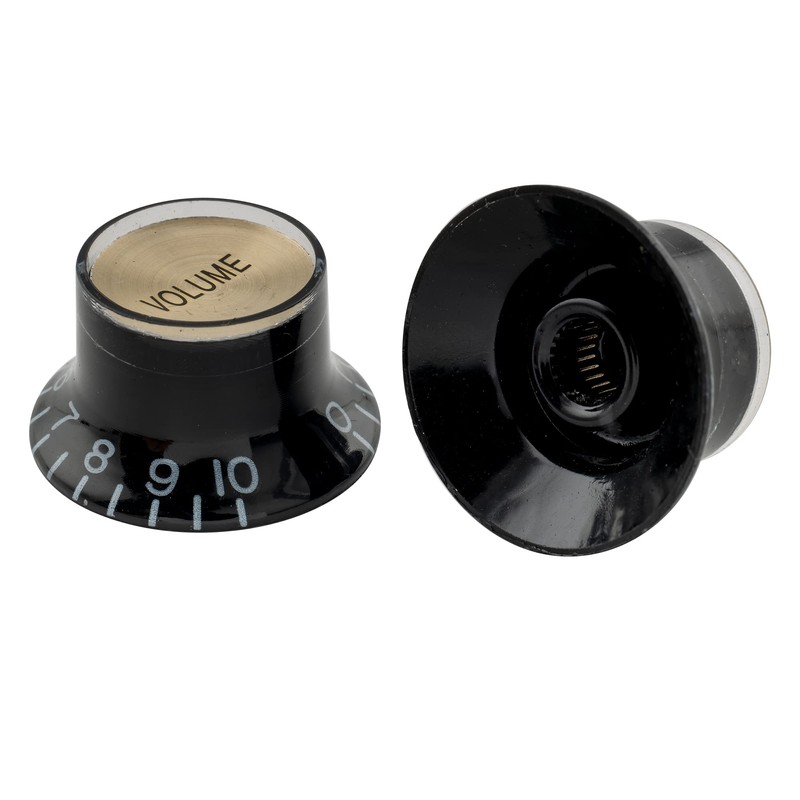 Musiclily Pro Imperial Inch Guitar Knobs Top Hat Reflector Knobs