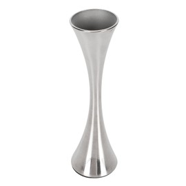 Stainless Steel Vase Innovative Elegant Modern Style Round Mouth Metal Flower Vase for Living Room Table