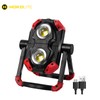 Hokolite Rechargeable LED Work Light with Magnetic Base, 2500LM, 12