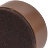 Tiardey 4 Pack Carbon Steel Heightened Foot Pads Furniture Riser