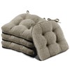 Basic Beyond Chair Cushions for Dining Chairs 4 Pack, Dining