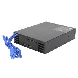 3.5 Inch Mobile Rack SATA Mobile Rack, Mobile Hard Drive Rack, Hard Drive Protection Enclosure for 2.5/3.5 SATA1/2/3 Hard Drive/Solid State SSD, Box for Removing Optical Drives