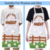 BNQL Sheep Apron with Pockets Sheep Gifts for Sheep Lover