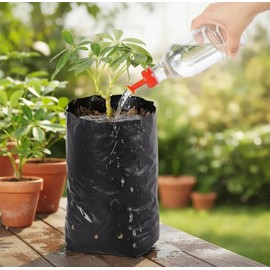 Genérico Bolsas Cultivo de Jardin o vivero Altas (20x30)