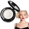 Single Matte White Eyeshadow,Pressed Fine Powder Eyes/hadow,Matte White Eyesha/dow with