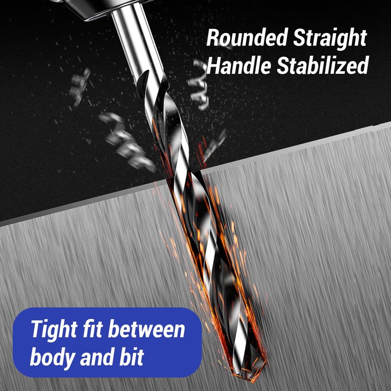 5 PCS Extra Long Wood Drill Bits Set, 150mm High-Speed