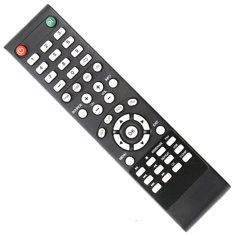 Replace Universal Remote Control fit for Element TV LDFW406 ELCFT262