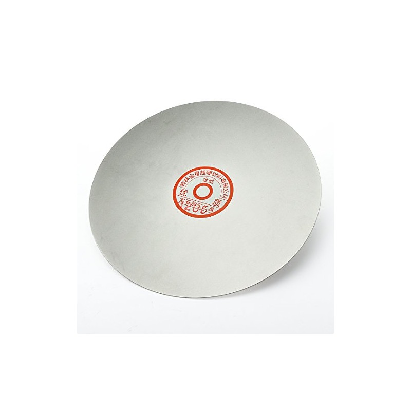 uxcell 300mm 12-inch Grit 1200 Diamond Coated Flat Lap Disk