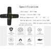4 Way 3pin Junction Box IP68 Waterproof Power Cable Connector