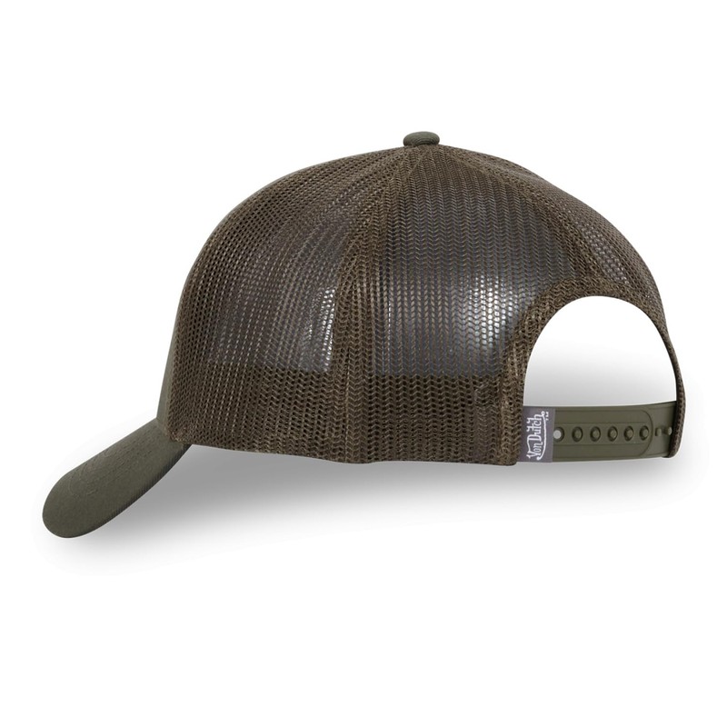 Von Dutch Mens & Women Trucker Cap Logo Adjustable Cap,
