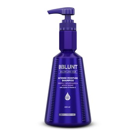 BBLUNT Intense Moisture Shampoo with Jojoba and Vitamin E for Dry & Frizzy Hair - 650 ml