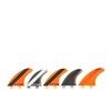 FCS Arc Performance Core Triquad Fin Medium Orange