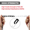 10 Meter 6MM Thickness Plastic Chain - Black & White