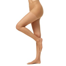 Nur Die Women's Tights, 715920/Wie eine zweite Haut, Beige (Mandel 116), 13 (L)