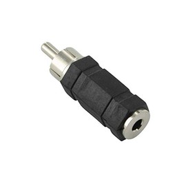 RCA Male to 2.5mm Mono Mini Female Cable Connector Audio Adaptor Plug