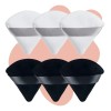 Set 6 Esponja Maquillaje Polvo Base Triángulo Cosméticos F