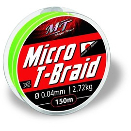 Magic Trout 2395010 Micro T-Braid 150 m Green 0.10 mm 7.26 kg Braided Fishing Line