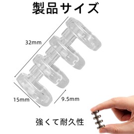 Binder Rings, 12 Pieces, 2 Colors, 4 Holes, Plastic, Binder, File Bookmaking, A4/A5/B5 Binding Jigger, Easy to Use, Removable, Convenient to Use, Storing, Organization, Binding Notebook, Calendar,