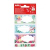 APLI 18436 School Labels Princess 9 and