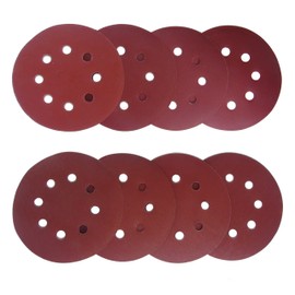 Aewio 5 inch 8 Holes Sanding Discs 400 600 800 1000 1200 1500 2000 3000 Sandpaper for Random Orbital Sanders (64 Pcs 8 Kind #400-#3000)