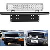 Nilight - 90021B Light Bar Mounting Bracket Front License Plate