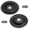 Pack of 2 Wooden Sanding Discs for Angle Grinders, 125