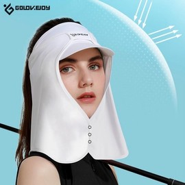 JU Genuine GOLOV.EJOY Stylish Cooling Neck Care Hat Sun Visor for Outdoor Sports (Golf, Hiking, Camping, Fishing) Hat Sun Visor (Gray)