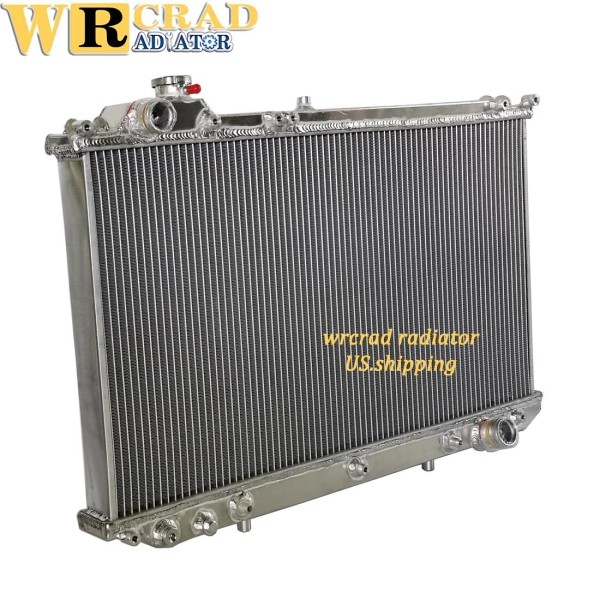 Wrcrad 2Rows Radiator For 1998-2005 1999 Toyota Aristo JZS161 2JZ-GTE