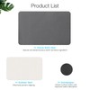 Greenturf Diatomite Stone Bath Mat, Premium Non-Slip Natural Diatomaceous Earth