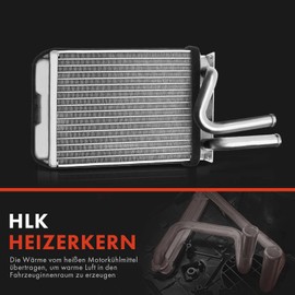 Frankberg Heat Exchanger Interior Heating Compatible with C-Class W203 S203 CL203 2000-2008 CLLC Class CL203 2008-2011 CLK C209 A209 2002-2010 Replace# 2038300161