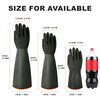 North Tower Heavy Duty Rubber Gloves, Industrial Gloves Waterproof Reusable
