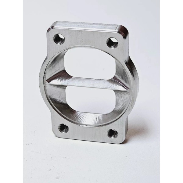 CFS Stainless T3 Divided to 3.0" inch Inlet Turbo Flange