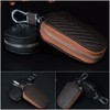 Leather Car Key Fob Cover, Key Case for Keychain Car