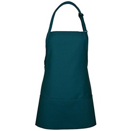 FAME Delta Plus Original Three Pocket Bib Apron - F10 - Teal (WFA18159TE)