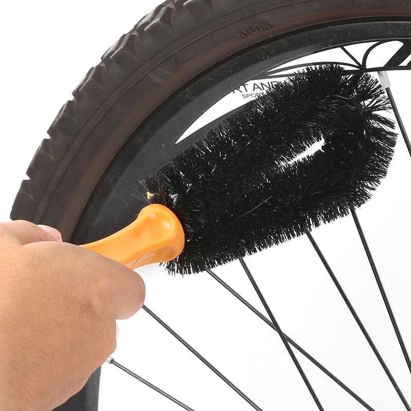 8pcs Bicycle Cleaning Tool Set Kit Bike Chain Tire Cleaning
