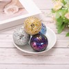 QUARKZMAN Pack of 3 Decorative Glass Baubles 2.36 Inch Orbs