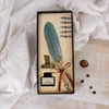 Vintage Feather Quill Dip Pen Writing Ink Set Perfect for