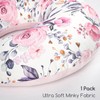 Nursing Pillow Cover 1 Pack, Minky Removable Nursing Pillowcase for