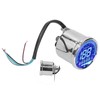 Speedometer 0‑160KM/H LCD Digital LED Speed Gauge for Motorcycle 12V