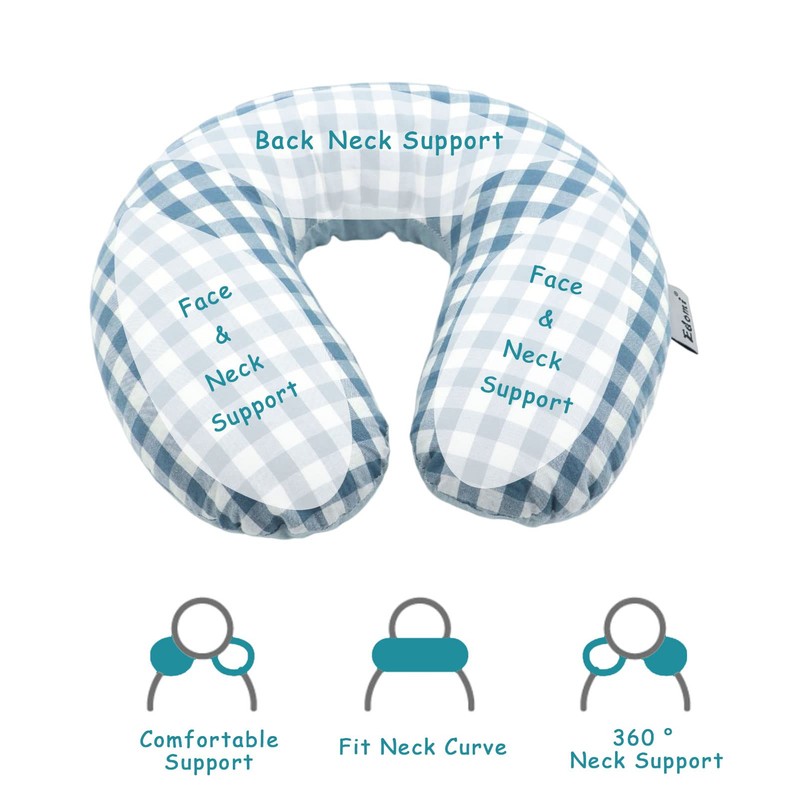 Edomi Buckwheat Pillow for Side Sleepers Cervical Neck Cooling Pillows