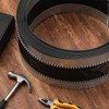 Zonon Vinyl Flexible Duct Connector 6-1/2" x 50 ft for
