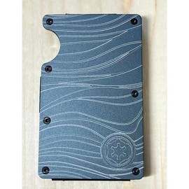 Beskar Ingot style Slim Wallet - Color: Army Green