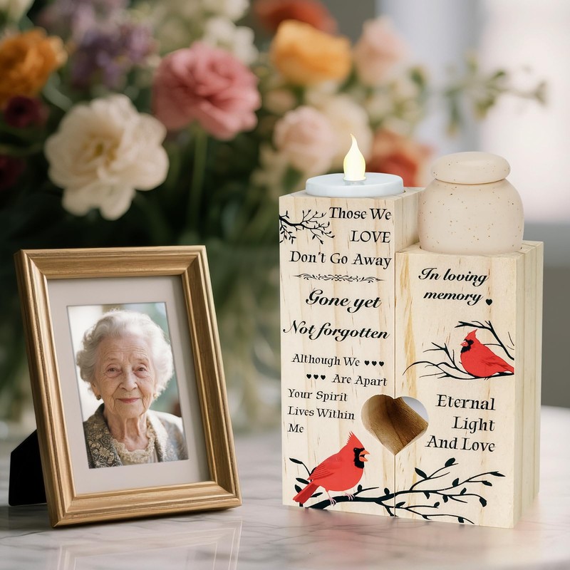 Urns for Human Ashes Candlestick for Your Loss Sympathy Gifts
