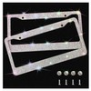 Bling License Plate Frames with High End Ribbon Gift Box,2
