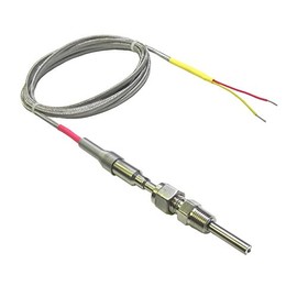 EGT Probe Exhaust Gas Temperature Sensor - 2.5 Straight - 3/16 OD - Stainless Steel Weld Bung