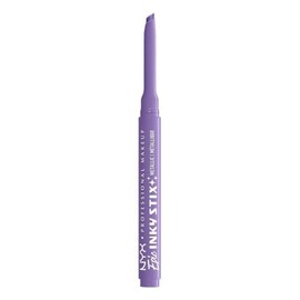 NYX Professional Makeup, Epic Inky Stix. Delineador de ojos en barra. A prueba de agua con textura cremosa. Dura hasta 24H. Fórmula vegana - Tono: Violet Volt (Violeta metálico), 0.1 gr