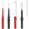 Greluma 4 Pieces Wire Penetration Probe, Insulation Back Probes, Non-Destroyer