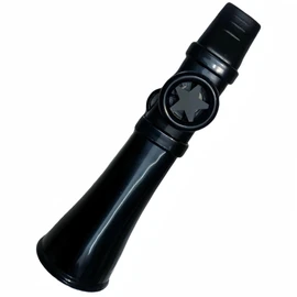 Kazoo for Adults Washable, Premium ABS Kazoos for Adults, Smooth Permanent Kazoo Membrane Professional Easy to Learn, Musical Instruments for Guitar, Ukulele, Violin, Piano (Black)