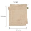 Reusable Garlic Storage Bags - Organic Cotton Garlic Mesh Bags